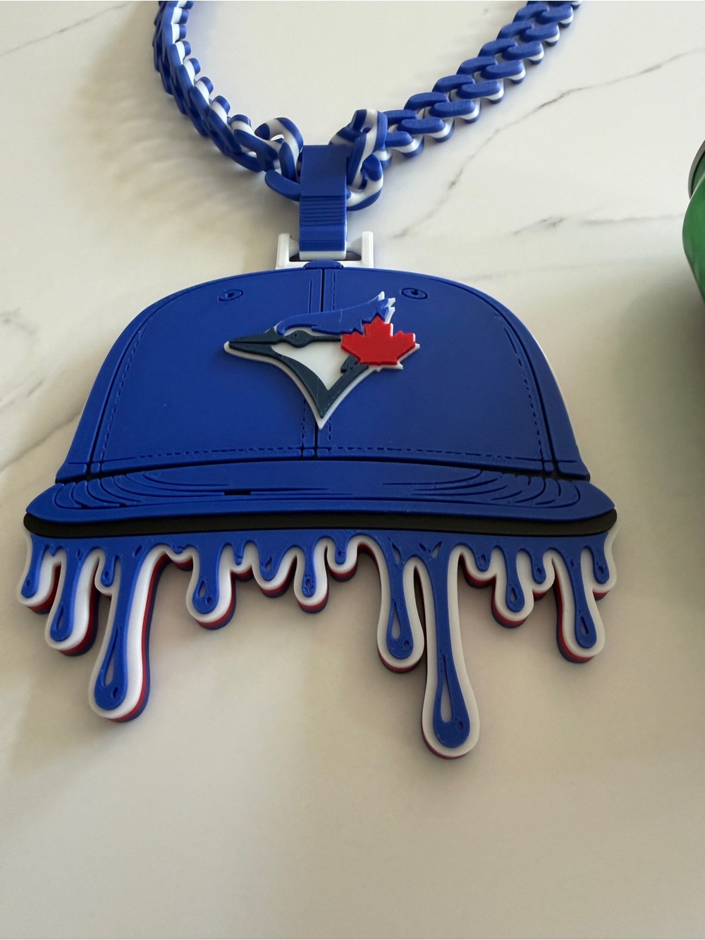 Necklace Hat Pendant - Toronto Blue Jays Inspired